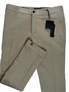 Neu mit Etikett: 650 $ Versace Palazzo Herren-Hose in Braun, 36 US (52 Euro), hergestellt in Italien A85222