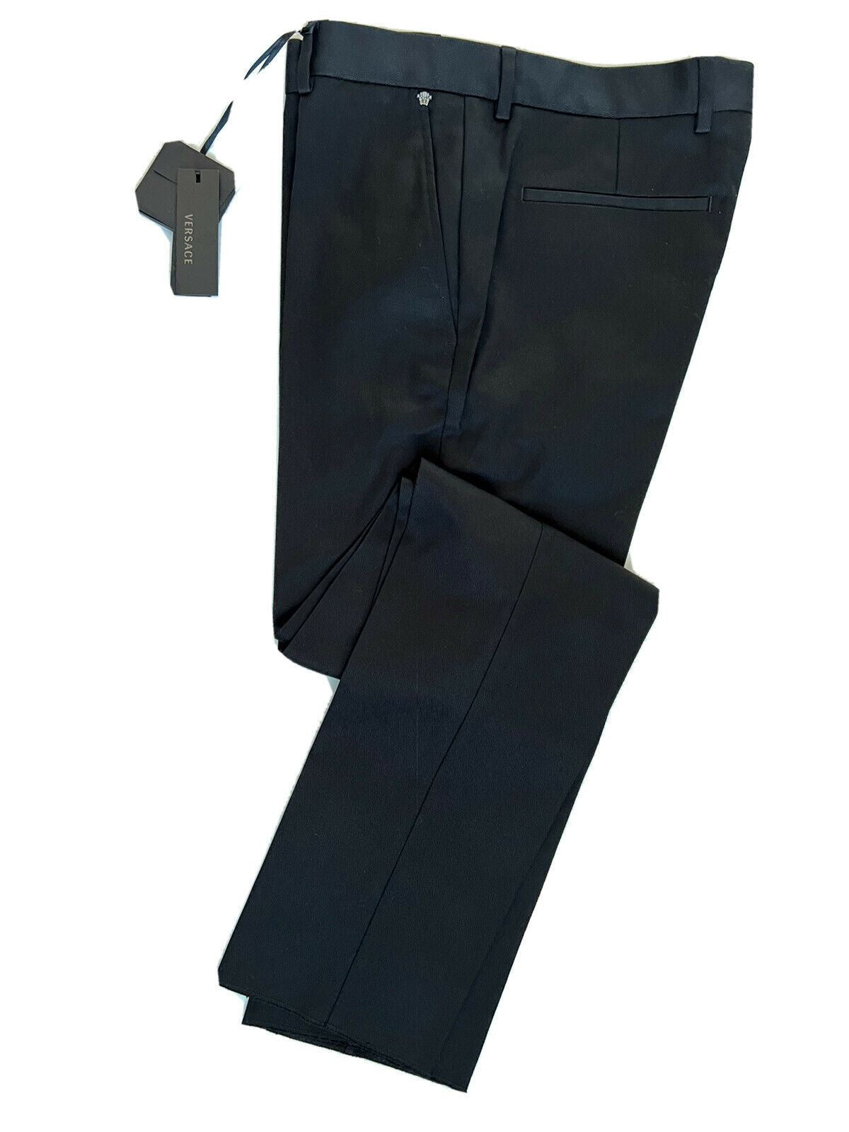 NWT $550 Versace Men's Black Pants 36 US (52 Euro) Made in Italy A79901