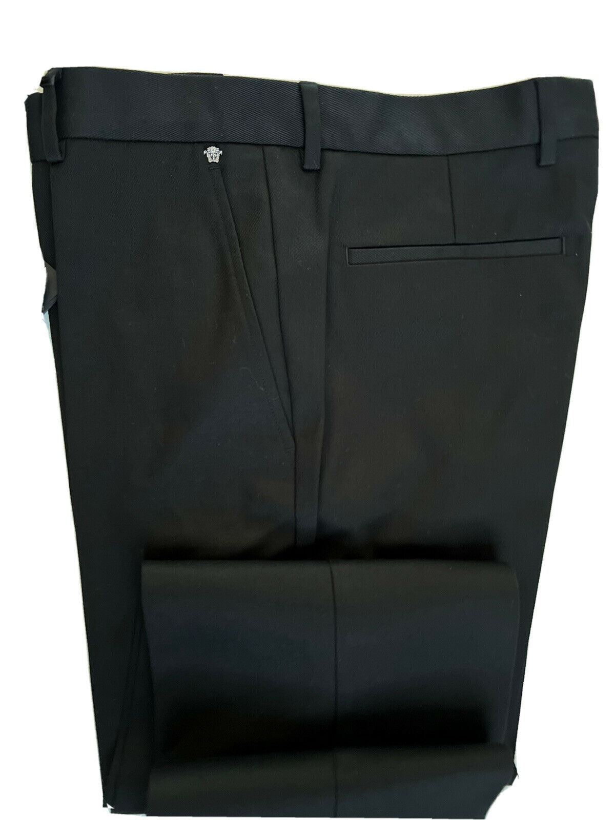 NWT $550 Versace Men's Black Pants 36 US (52 Euro) Made in Italy A79901