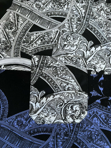 NWT $600 Versace Print Graphic Crew Neck T-Shirt 4XL Made In Italy 79235