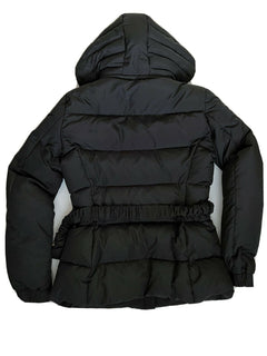 NWT 1195 $ Versace Damen-Daunenparkajacke in Schwarz 4 US (40 Euro) A88779S Italien 