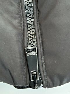 NWT 1195 $ Versace Damen-Daunenparkajacke in Schwarz 4 US (40 Euro) A88779S Italien 