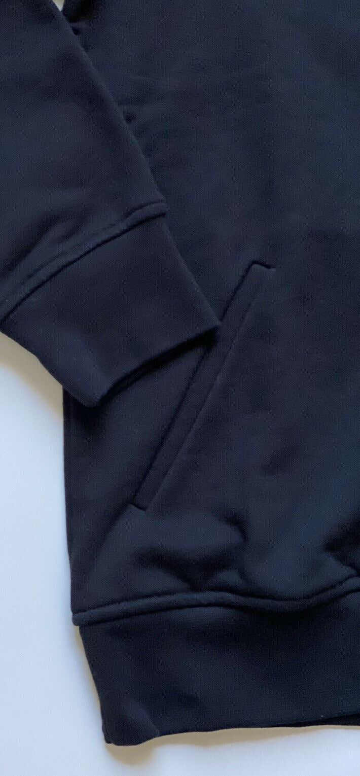Женский черный свитер с капюшоном с логотипом Medusa NWT 750 долларов США (44 евро) IT 85403