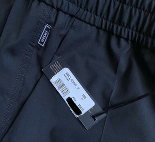 Neu mit Etikett: 595 $ Versace Herrenhose aus schwarzer Wolle, Größe 36 US (52 Euro), hergestellt in Italien A83072 