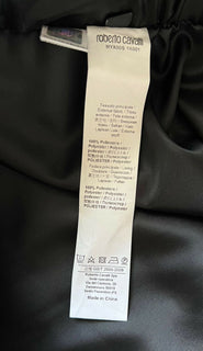 Neu mit Etikett: 440 $ Roberto Cavalli Herren-Badeshorts in Schwarz, Größe 2XL