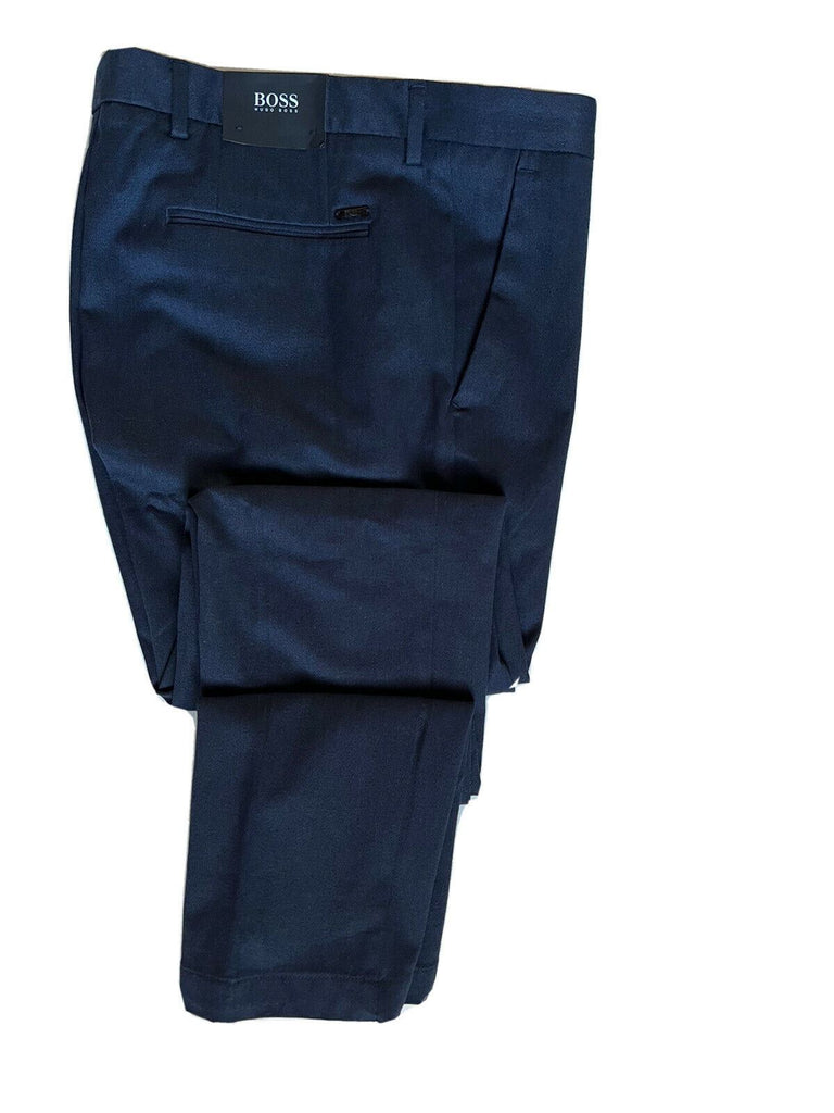 Neu mit Etikett: 228 $ Boss Hugo Boss Kaito1 Stretch-Herrenanzug in Blau, 34 US (50 Euro)