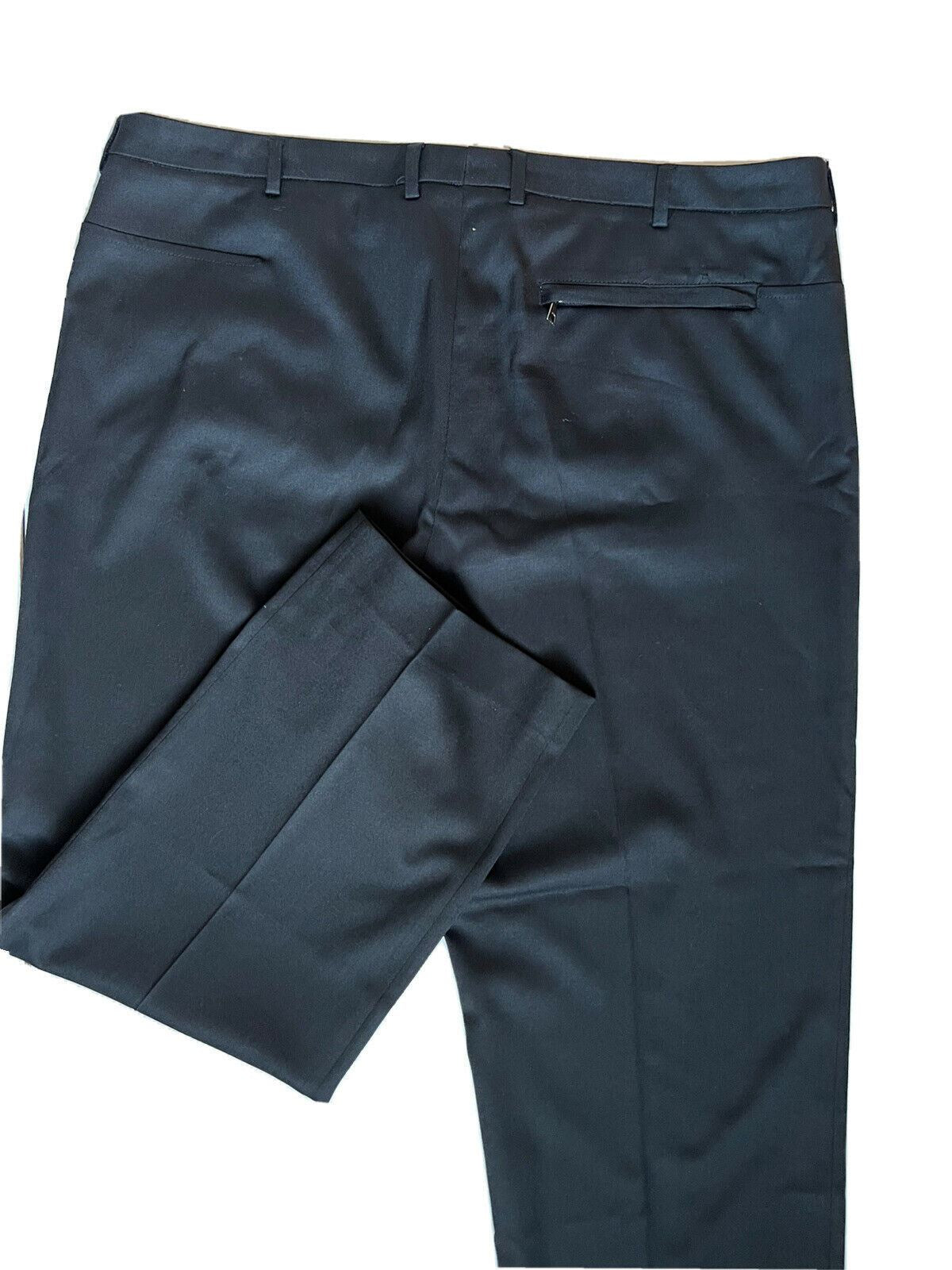 NWT $690 DSQUARED2 Men's Wool Modern Dress Pants Black Size 38 US (54 Euro)