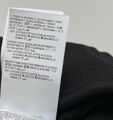 NWT $895 Versace Men's Medusa Logo Tailored Fit Black Activewear Pants L A86025