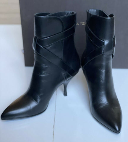 NIB $1120 Bottega Veneta Black Soft Leather Knee Height Boots 7 US (37 Euro) IT