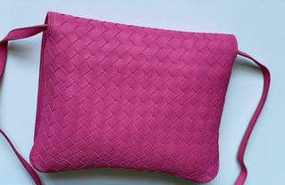 NWT 1250 $ Bottega Veneta Neon Intrecciato Nappaleder Umhängetasche IT 570183 