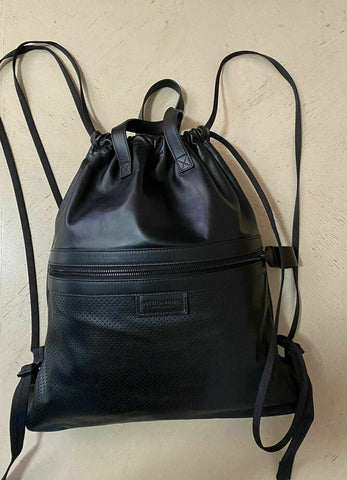 Neu mit Etikett: 1980 $ Bottega Veneta Lederrucksack Schwarz Hergestellt in Italien 567222 