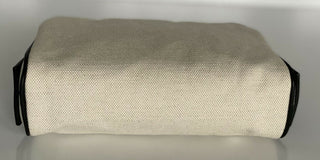 Neu mit Etikett: Bottega Veneta Canvas/Leder Kleine Kulturtasche 575557 Hergestellt in Italien