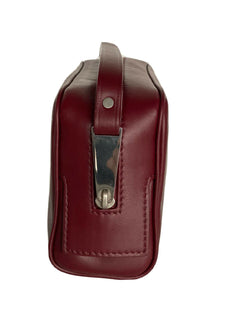 Neu mit Etikett: 1020 $ Bottega Veneta Leder Bordeaux Kleiner Kulturbeutel 575557 Italien 