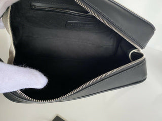 NWT $1020 Сумка для туалетных принадлежностей среднего размера Bottega Veneta из холста/кожи 575557 Италия