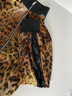 Neue kleine Versace-Herrenjacke mit Animal-Print und Mitchel-Passform, hergestellt in Italien 
