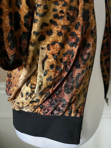 New Versace Men's Animal-Print Mitchel-fit Small Jacket Made in Italy