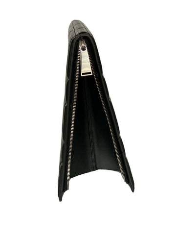 NWT $2250 Bottega Veneta Leather Grid-patterned Padded Document Case 592859