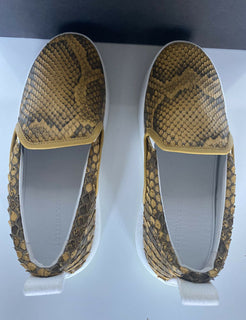 NIB $ 870 Bottega Veneta Python Skin Plateau-Sneaker 7,5 US (37,5 Euro) 579405 
