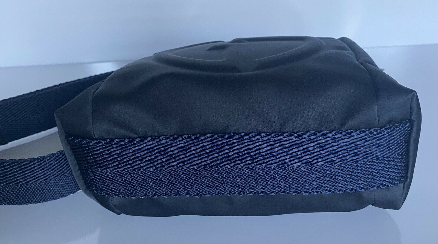 NWT $695 Giorgio Armani Crossbody Blue Nylon Bag Made in Italy