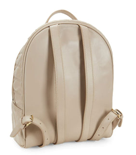 NWT 750 $ Bally Daffi Rucksack aus gestepptem Leder in Beige 