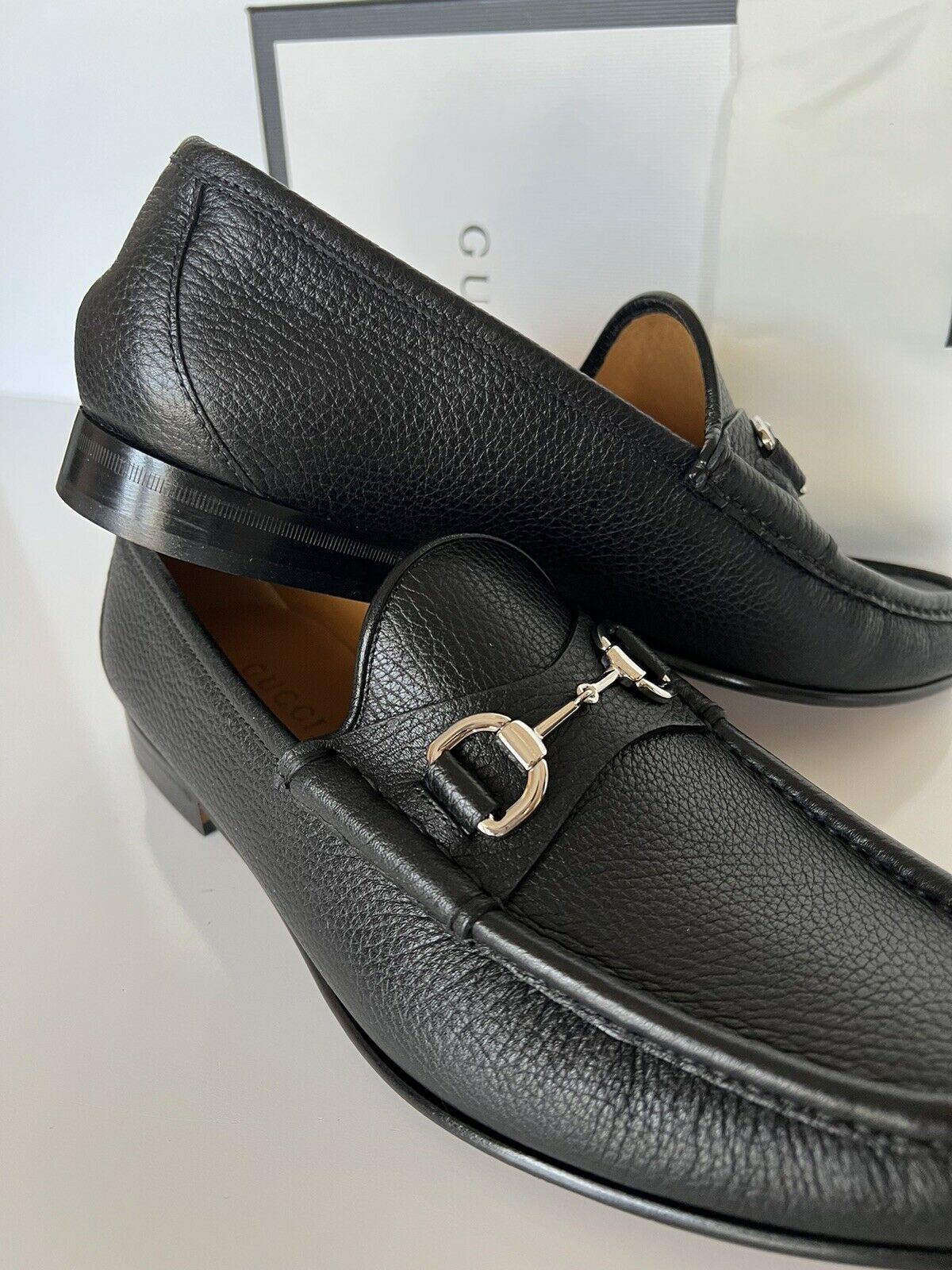 Gucci Men's Horsebit Leather Loafer