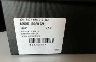 NIB Gucci Leather Mystic White Pump Kalbslederschuhe 7,5 US (37,5 Euro) 626767