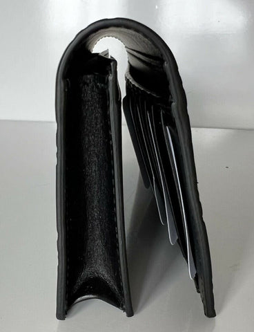 Новый черный кожаный кошелек для карт двойного сложения Gucci GG Logo, сделано в Италии 547071 