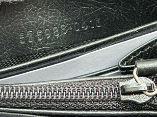 New Gucci GG Men's Zip Around Wallet with Interlocking G in Black Leather 575988