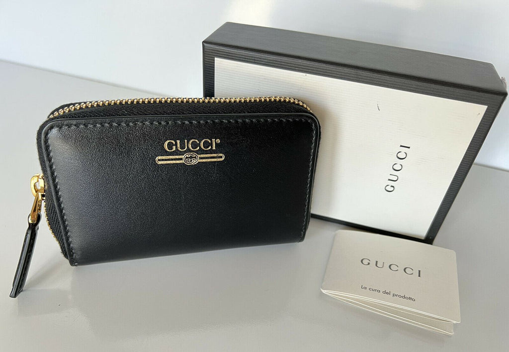 Neu mit Etikett: Gucci G Web Gucci Print Kartenetui mit umlaufendem Reißverschluss, hergestellt in Italien, 547597 