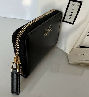 Neu mit Etikett: Gucci G Web Gucci Print Kartenetui mit umlaufendem Reißverschluss, hergestellt in Italien, 547597 