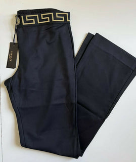 Черные мужские спортивные брюки с каймой Medusa Greca NWT Versace 4, сделано в Италии 