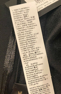 Neu mit Etikett: Schwarze Herren-Trainingshose mit Medusa und Greca-Bordüre von Versace, Größe 7 (XL), Italien 15011 