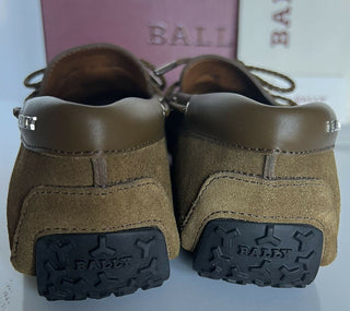 NIB Bally Pindar Herren Wildleder-Fahrerschuhe Känguru 8 EEE US (41 Euro) IT 73612 