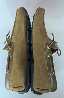 NIB Bally Pindar Herren Wildleder-Fahrerschuhe Känguru 8 EEE US (41 Euro) IT 73612 