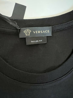 NWT 450 долларов Versace Футболка с круглым вырезом с принтом Medusa Home Signature XL, Италия 85989