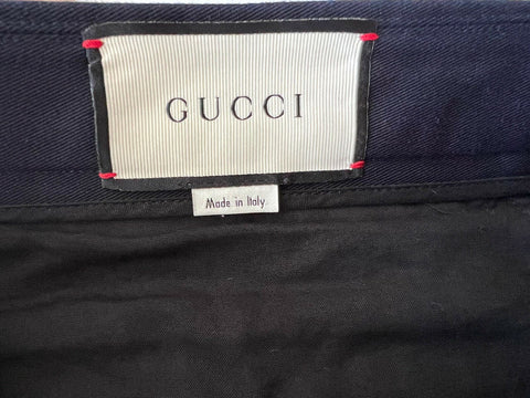 NWT Gucci Men's Blue Dress Pants 36 US (52 Euro) Made in Italy 519546