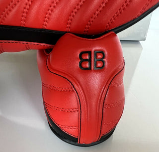 NIB 550 $ Balenciaga Zen-Sneaker für Herren in Rot/Schwarz 10 US (43 Euro) 617540 