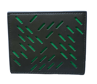 Neu mit Etikett: 270 $ Bottega Veneta Herren-Kartenetui aus Leder Kaki/Grün 579246 Hergestellt in Italien 