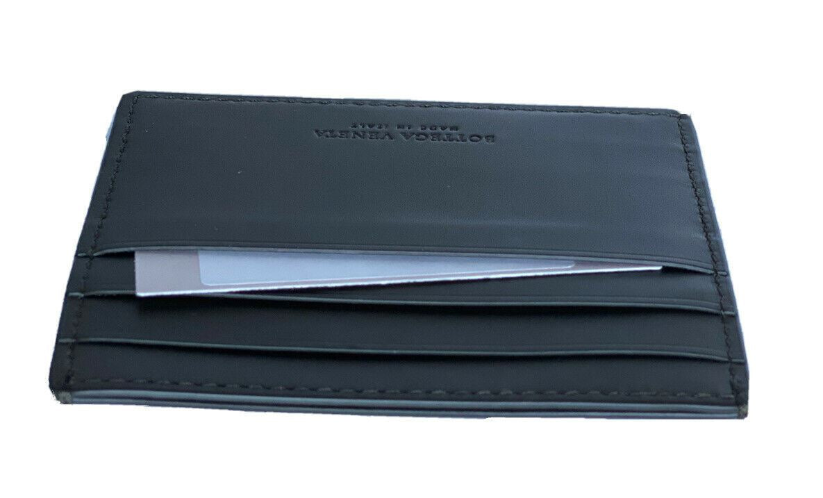 NWT $270 Bottega Veneta Men's Leather  Card Case Kaki/Green 579246 Made in Italy