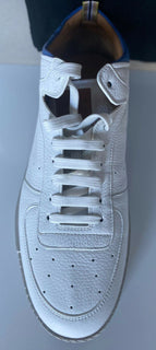 NIB $875 Weiße HighTop-Sneaker von Giorgio Armani für Herren 8,5 US (41,5 Euro) X2Z020 
