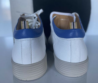 NIB $875 Weiße HighTop-Sneaker von Giorgio Armani für Herren 8,5 US (41,5 Euro) X2Z020 