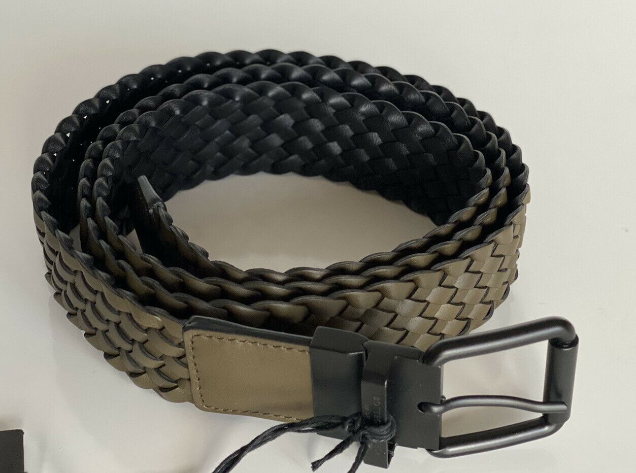 NWT $890 Bottega Veneta Intrecciato Reversible Leather M (135 cm) Belt 570977