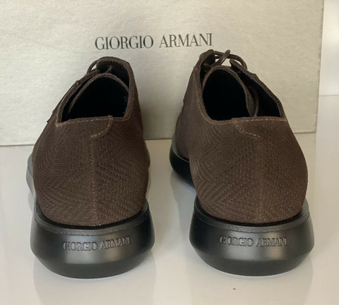 NIB $795 Giorgio Armani Men’s Brown Derby Laced Shoes 7.5 US (40.5) IT X2C629