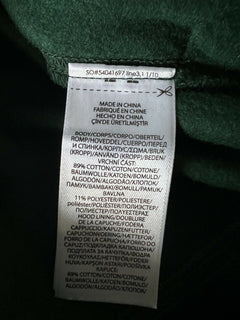 Neu mit Etikett: Polo Ralph Lauren Langarm-Bärenpullover mit Kapuze, Grün, 2XLT/2TGL 