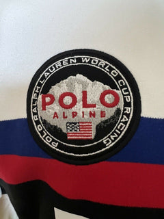 Neu mit Etikett: 168 $ Polo Ralph Lauren Langarmpullover mit Kapuze Weiß M 