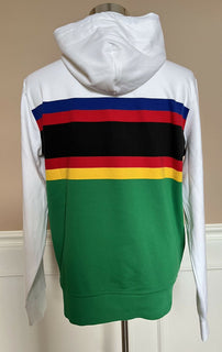 Neu mit Etikett: 168 $ Polo Ralph Lauren Langarmpullover mit Kapuze Weiß M 