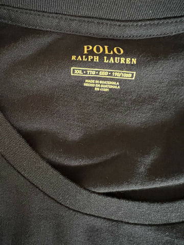 NWT Polo Ralph Lauren Short Sleeve Bear T-shirt Black 2XL