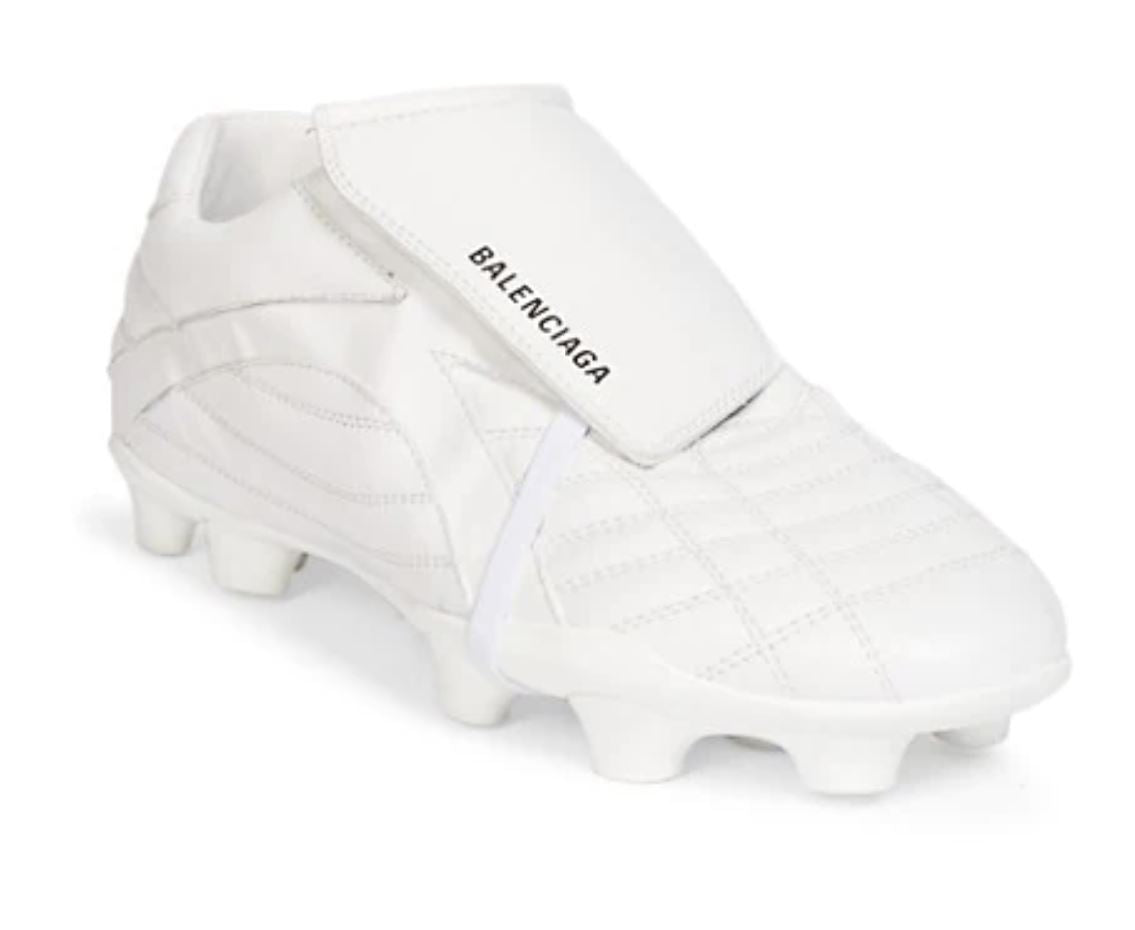 NIB $725 Balenciaga Women's Leather Socker Sneakers White 9 US (39 Euro)