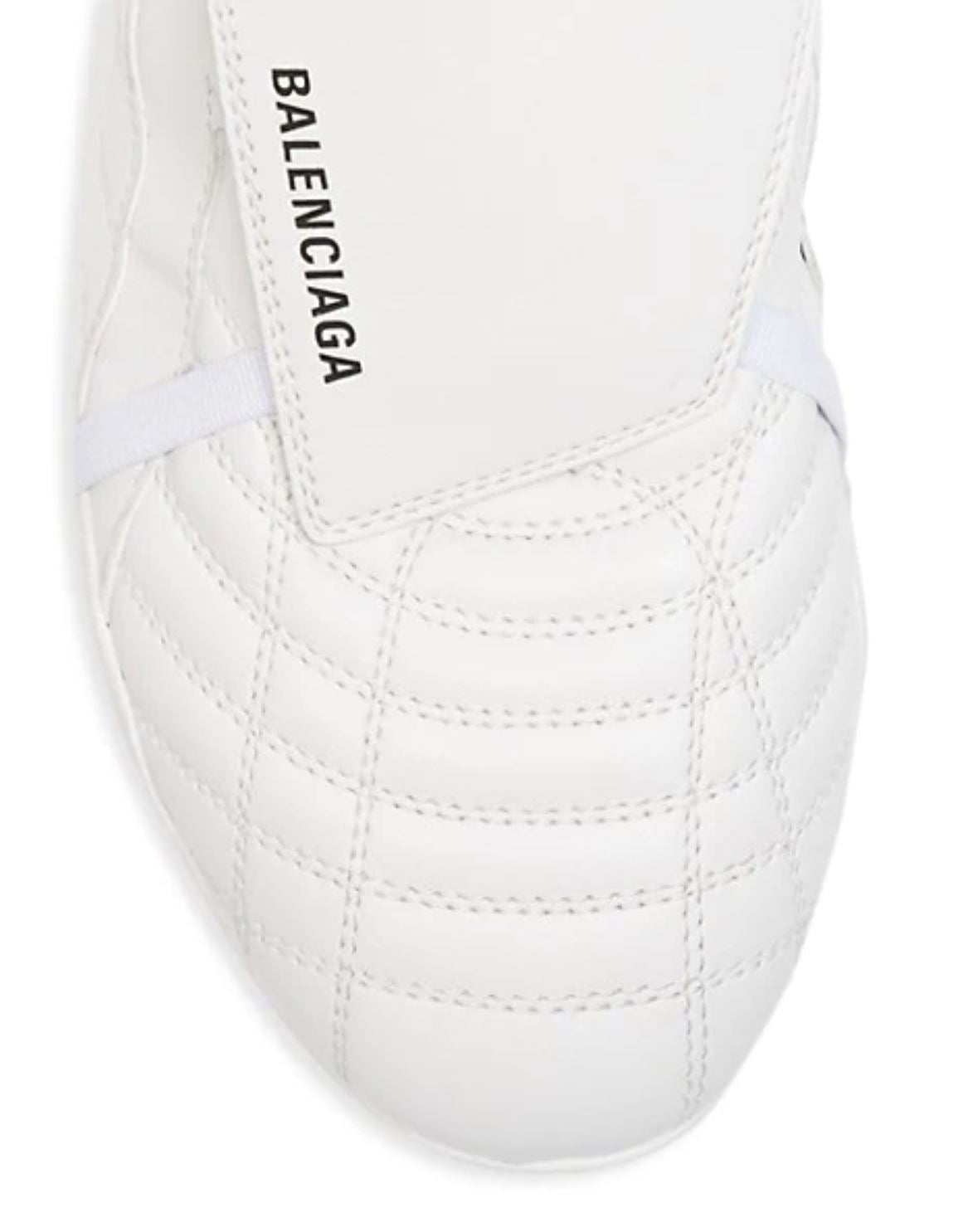 NIB 725 долларов США Balenciaga Женские кожаные кроссовки Socker White 9 США (39 евро) 