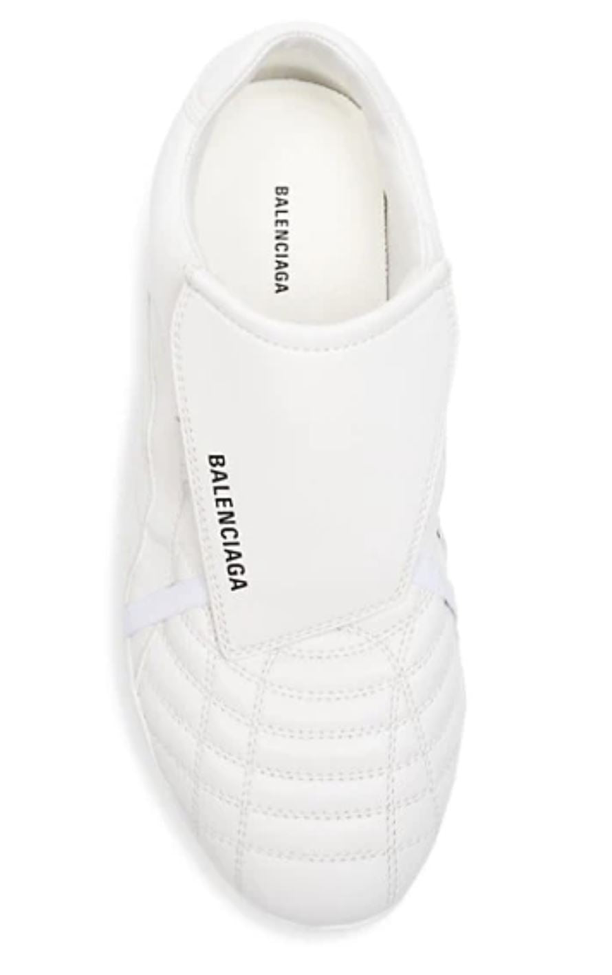 NIB $725 Balenciaga Women's Leather Socker Sneakers White 9 US (39 Euro)